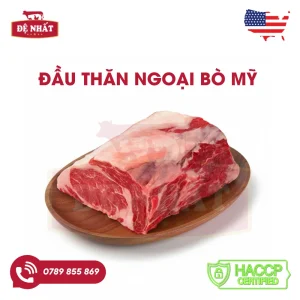 Đầu thăn ngoại bò Mỹ đông lạnh