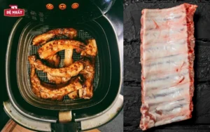 Sườn bò nướng bằng nồi chiên không dầu 3