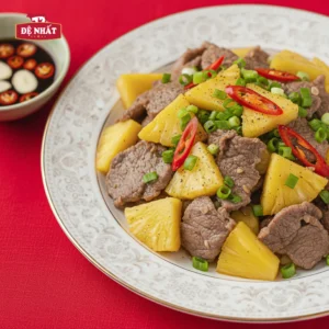 Cách làm thịt bò xào dứa lạ miệng, thơm ngon nức mũi