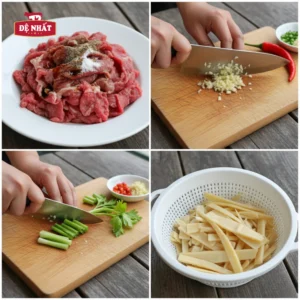 Cách làm thịt bò xào măng tươi giòn ngon, mềm ngọt, giữ trọn dinh dưỡng