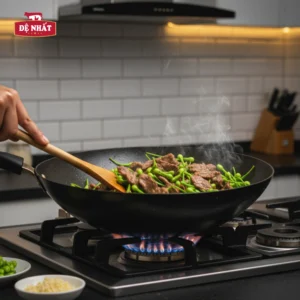 Cách làm thịt bò xào bông thiên lý đãi tiệc, chuẩn vị nhà hàng