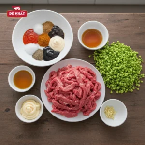 Cách làm thịt bò xào bông thiên lý đãi tiệc, chuẩn vị nhà hàng