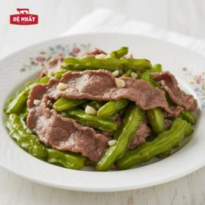 Cách làm thịt bò xào đậu rồng giòn sật, ngon miệng dễ làm cho gia đình