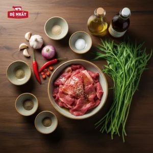 Cách làm thịt bò xào rau cần nước tỏi ớt đậm đà, hao cơm