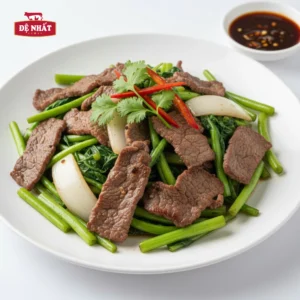 Cách làm thịt bò xào rau cần nước tỏi ớt đậm đà, hao cơm