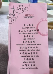 Review nhà hàng Ái Huê 2 và Ái Huê 1: Menu, giá, kinh nghiệm đặt tiệc cưới
