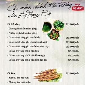 Menu nhà hàng Lúa Nếp – Gợi ý món ngon, giá tham khảo và trải nghiệm ăn uống