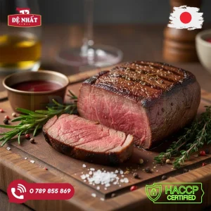 Thăn nội bò Wagyu Nhật Bản A5