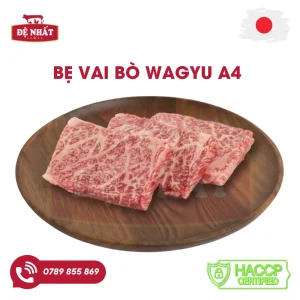 Bẹ vai bò Wagyu A4