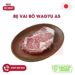 Bẹ vai bò Wagyu A5