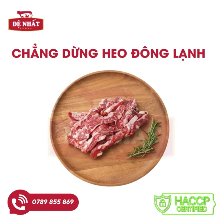 Chẳng dừng heo đông lạnh
