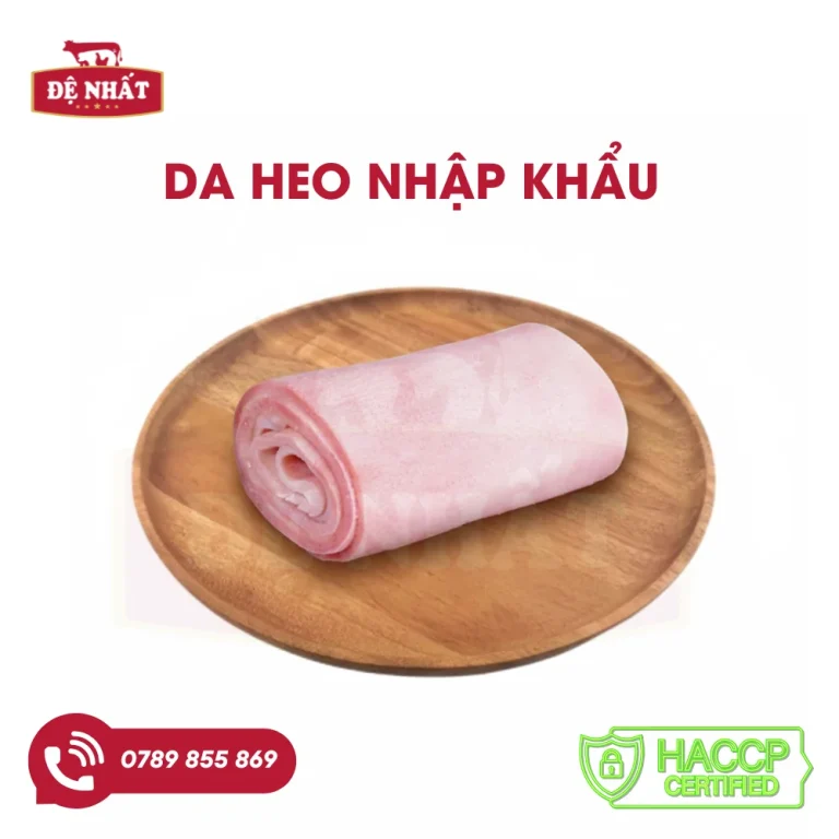 Da heo đông lạnh nhập khẩu