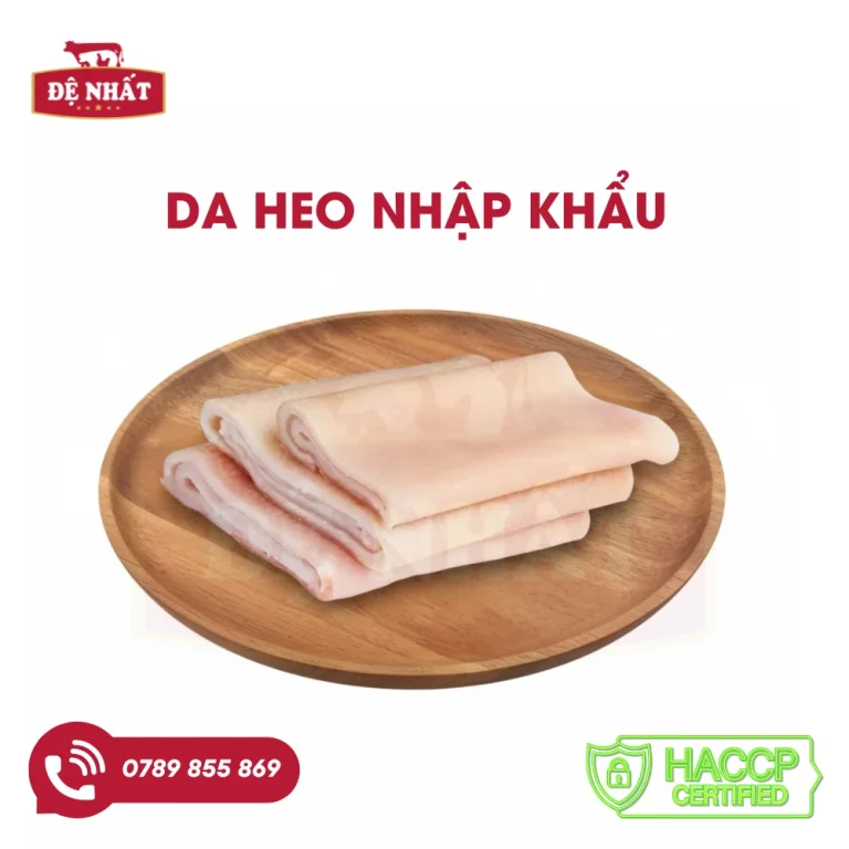 Da heo đông lạnh nhập khẩu