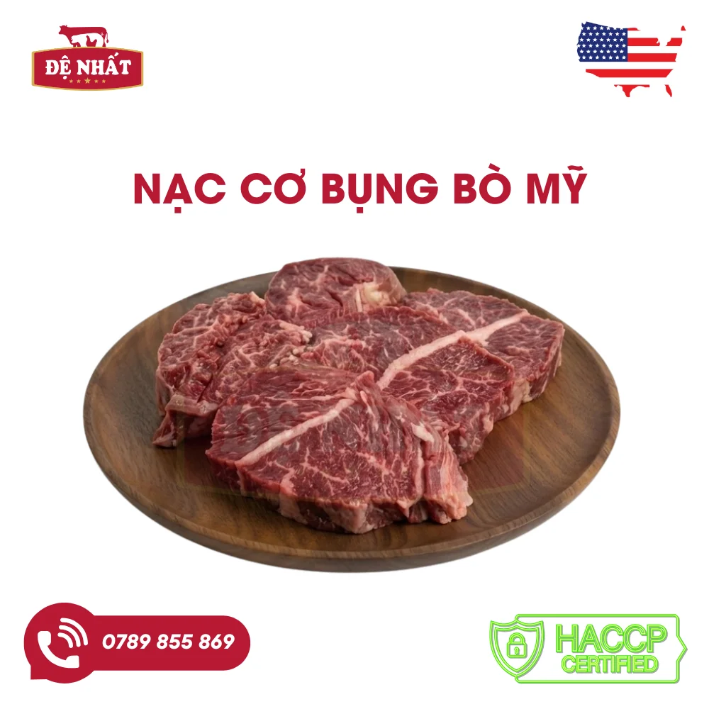 Nạc cơ bụng bò Mỹ
