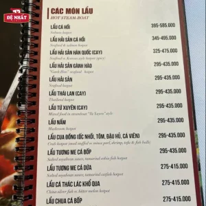 Review nhà hàng Gành Hào 1 và Gành Hào 2: Thực đơn, giá, so sánh chi tiết