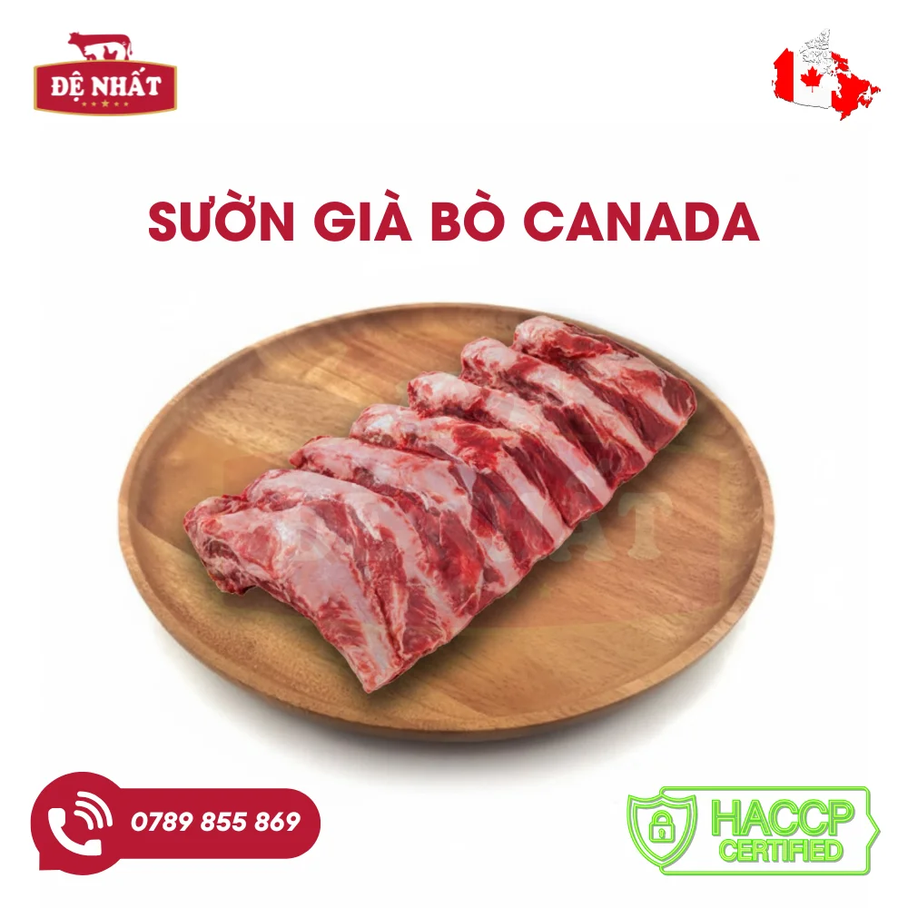 Sườn già bò Canada