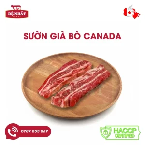 Sườn già bò Canada