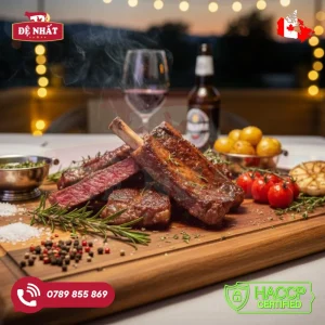 Sườn già bò Canada