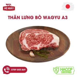Thăn lưng bò Wagyu A3