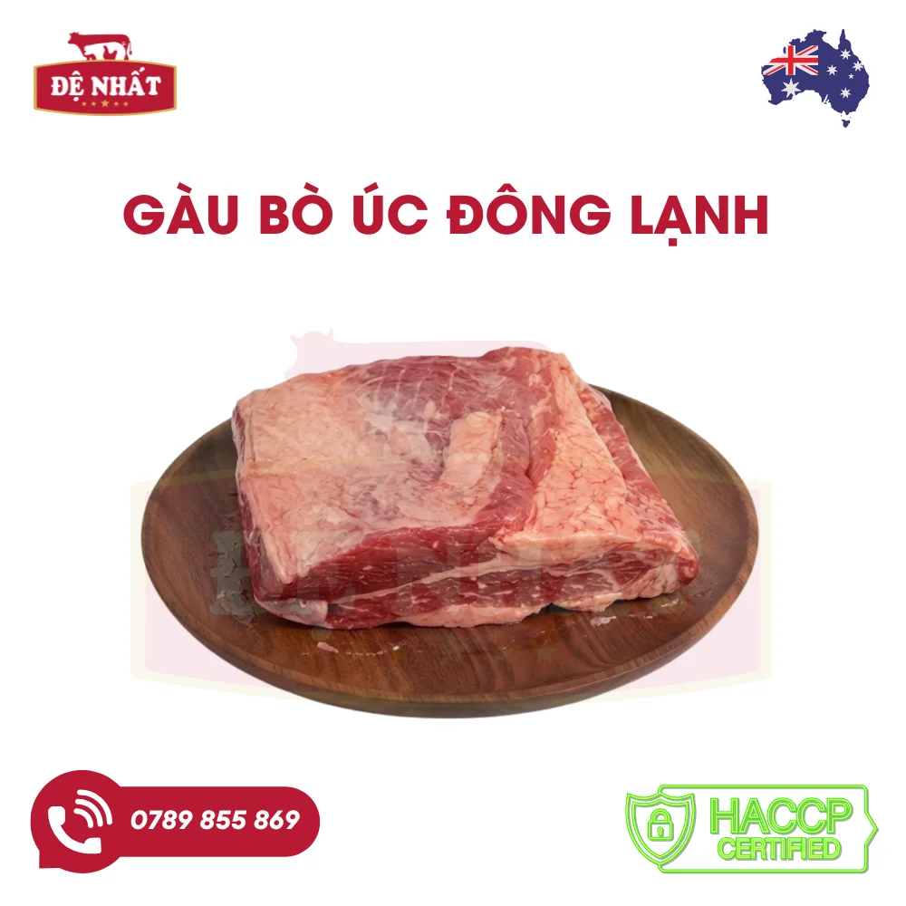 Gàu bò Úc đông lạnh