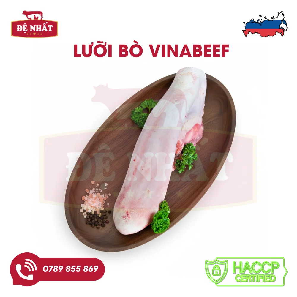 Lưỡi bò Vinabeef
