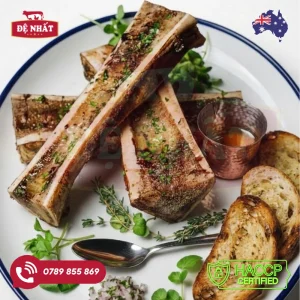 Xương ống tủy bò Úc cắt khúc
