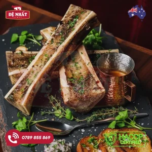 Xương ống tủy bò Úc cắt khúc