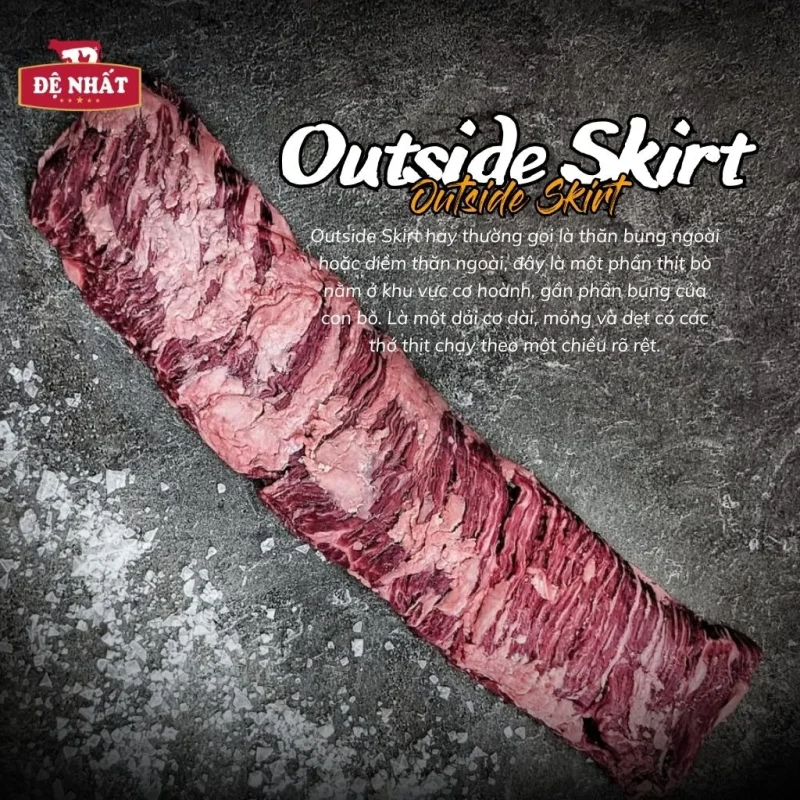 Outside Skirt là gì? Các cách chế biến Outside Skirt ngon