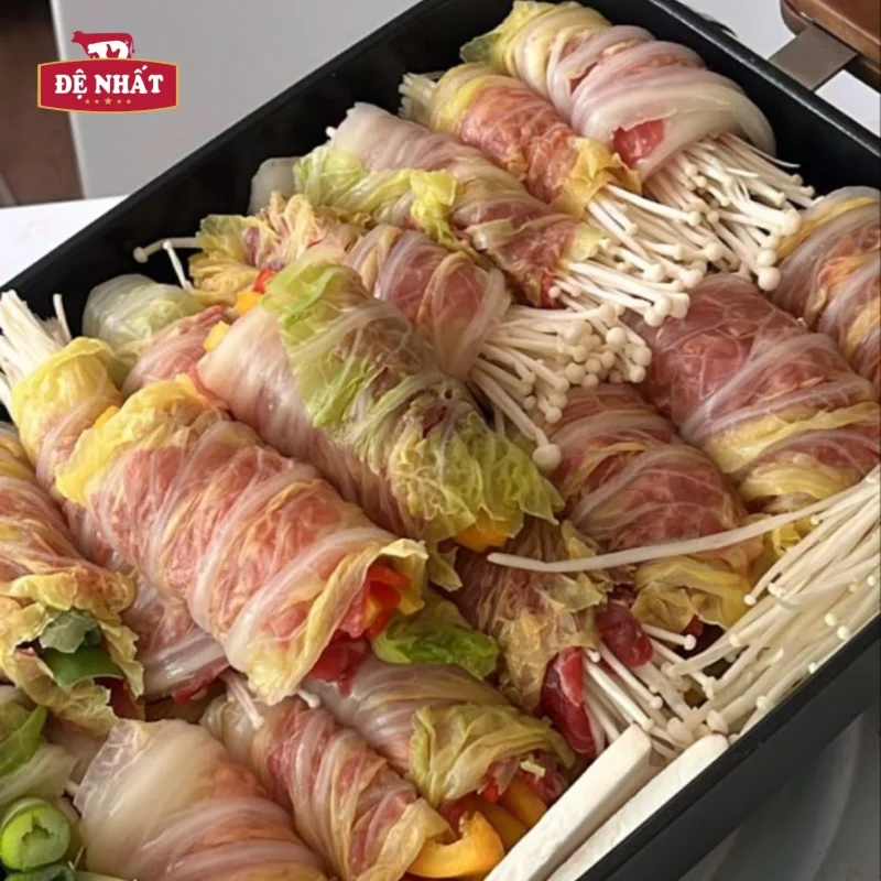 BA CHỈ BÒ CẮT LÁT CUỘN