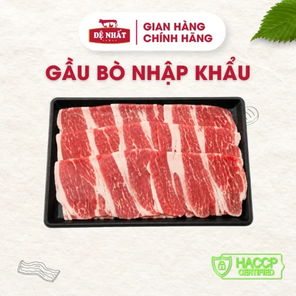 Gầu bò nhập khẩu cắt lát 01