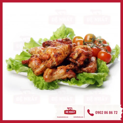 Cánh gà nhập khẩu đông lạnh nướng sốt