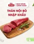 Thăn nội bò nhập khẩu