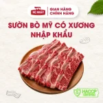 Sườn bò Mỹ có xương 01